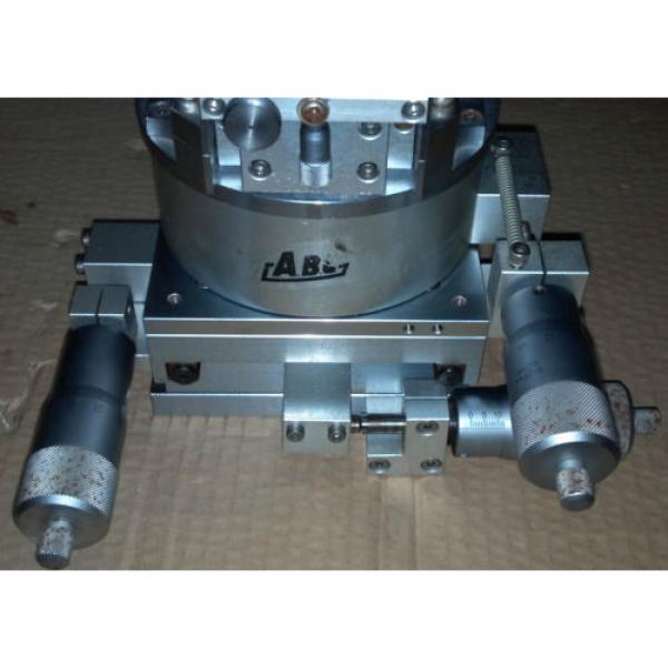ABC   4 Axis XYZe linear / rotation (rotary) stage 130X130mm cross-roller bearing #4 image