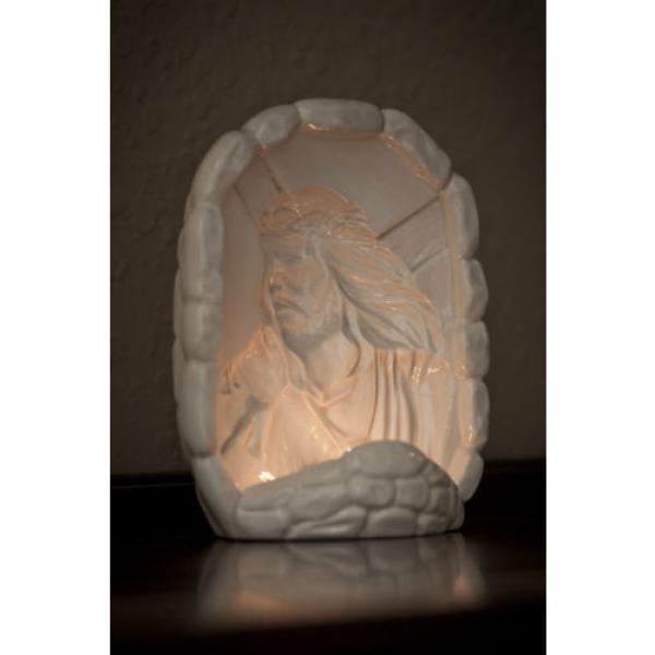 Jesus   Bearing Cross Hologram Ceramic Nightlight-jesuswatchesoveryou.com #2 image