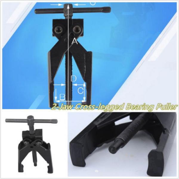 Portable   Black Metal Autos 2 Jaws Cross-Legged Gear Bearing Puller Extractor Kit #1 image