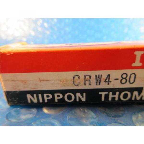 IKO   CRW4-80, Cross Roller Way 80mm 2 Hole 10 Roller (Nippon, Thomson) 1960528 #3 image