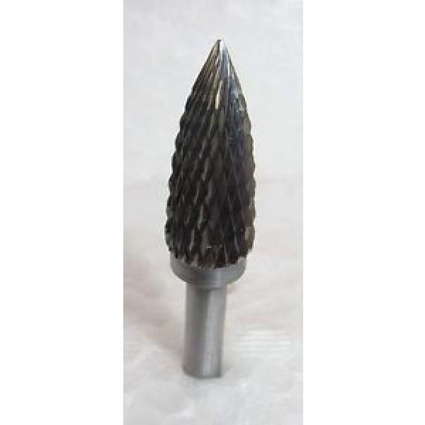 Burr   HM Ø 0 1/2in Shaft 0 5/16in Cross-Cut Grinding Pencil Mill NEW 17A #1 image