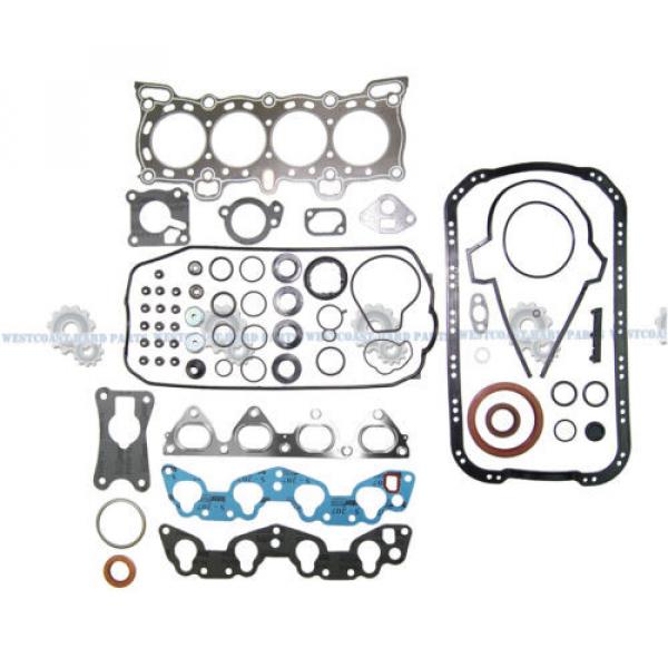 88-91   Honda Civic Si EX CRX Si 1.6L D16A6 Gaskets &amp; Engine Bearings *RE-RING Kit #2 image