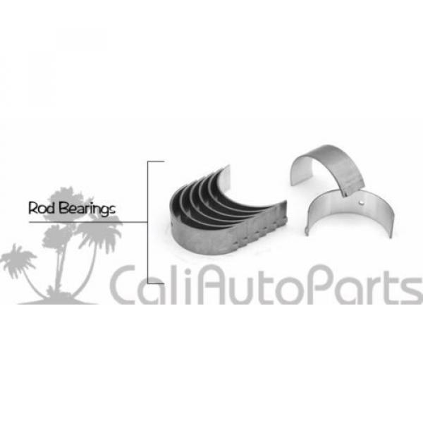 Honda   Civic Si CRX Del Sol Si 1.6L D16A6 D16Z6 Rings Set + Main Rod Bearings #4 image