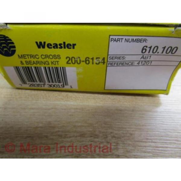 Weasler   610-100 Metric Cross &amp; Bearing Kit #2 image
