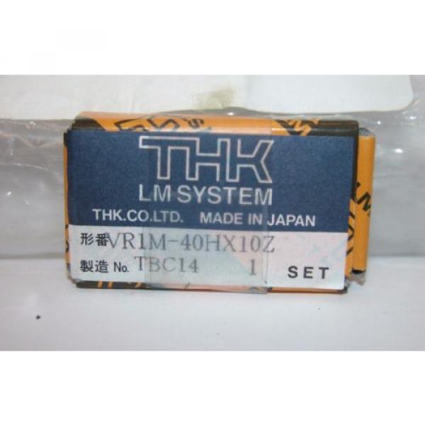 THK   LM System VR1M-40Hx10Z Linear Motion Cross-Roller Bearing, set of 4 #3 image