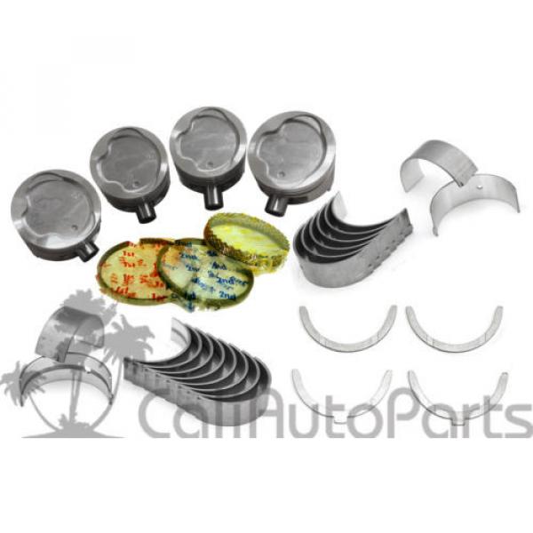 87-94   Toyota Tercel 1.5L SOHC 3E 3EE Pistons &amp; Rings Main Rod Engine Bearings #1 image