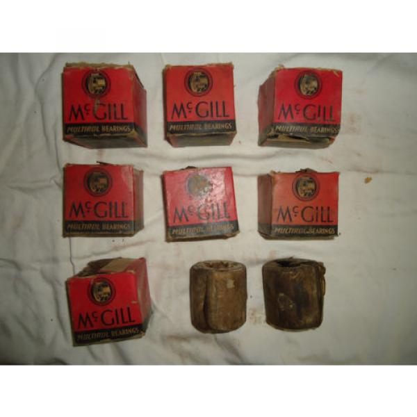 Vintage Lot Of 9 McGill Manufacturing Co. Inc Multirol Bearings MT 494 #1 image