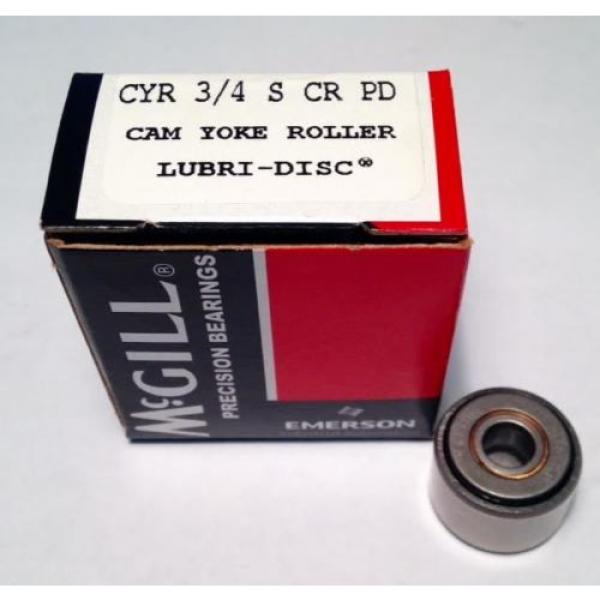 McGill Bearing CYR 3/4 S Corrosion Resistant Cam Yoke Roller CYR-3/4-S(NEW) #1 image