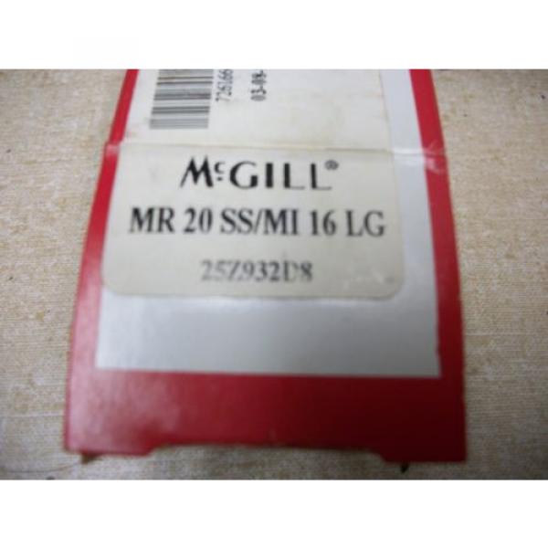 McGill MR20SS Needle Bearing With MI16 Guiderol Center #2 image