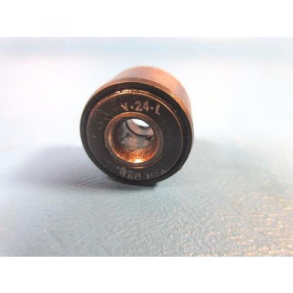 RBC Y-24-L Yoke Roller; Needle Bearing Straight Roller; Sealed (McGill CYR 3/4S) #1 image