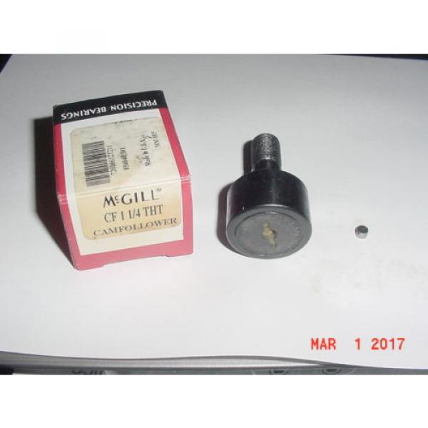 4 LOT McGill CF 1 1/4 SB THT Bearing 0.500 x 1.2500 Stud, 1.25 x 0.7500 Roller #5 image