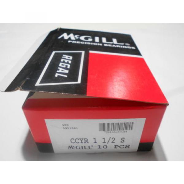Lot 10 pcs McGill CCYR 1 1/2 S  Cam Yoke Roller Bearing NEW #2 image