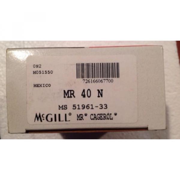 MCGILL MR-40-N Needle Non Thrust Roller Bearing 2.5 Inch X 3.25 Inch X 1.5 Inch #1 image