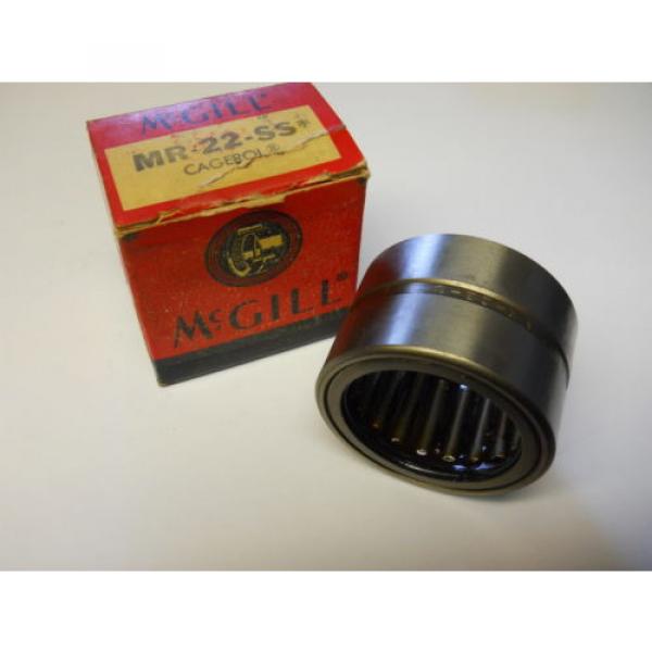 MCGILL MR-22-SS CAGEROL NEEDLE BEARING MR22SS NEW CONDITION IN BOX #1 image