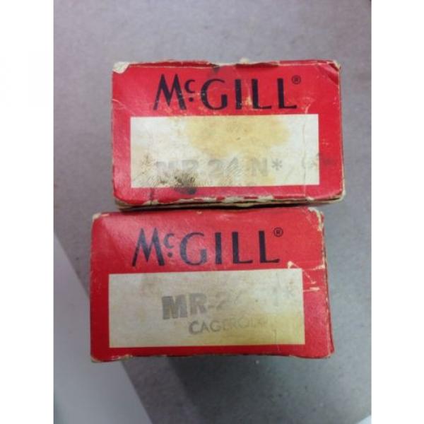 McGill Bearings MR24N Lot Of Two #1 image