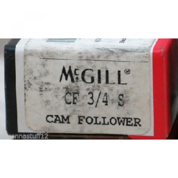 MCGILL CF 3/4 S CAM FOLLOWER BEARINGS (NEW IN BOX) #1 image