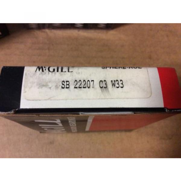 McGILL bearings# SB 22207 C3 W33  ,Free shipping to lower 48, 30 day warranty #1 image