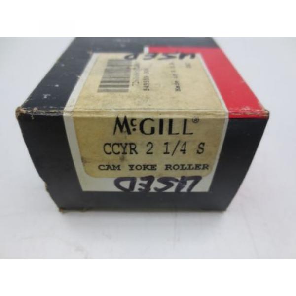 McGill CCYR 2 1/4 S Cam Yoke Roller Bearing, 5/8&#034; ID x 2-1/4&#034; OD x 1-1/4&#034; W #4 image