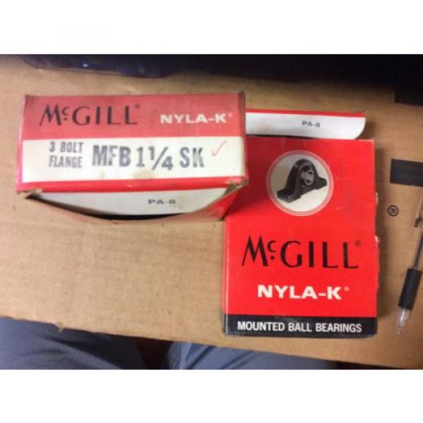 2-McGILL, Bearings# MFB 1/1/4SK,Free shipping to lower 48, 30 day warranty #2 image