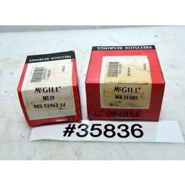 1 Lot of McGill Bearings MR 24 SRS, MS 51962 14 (Inv.35836) #1 image