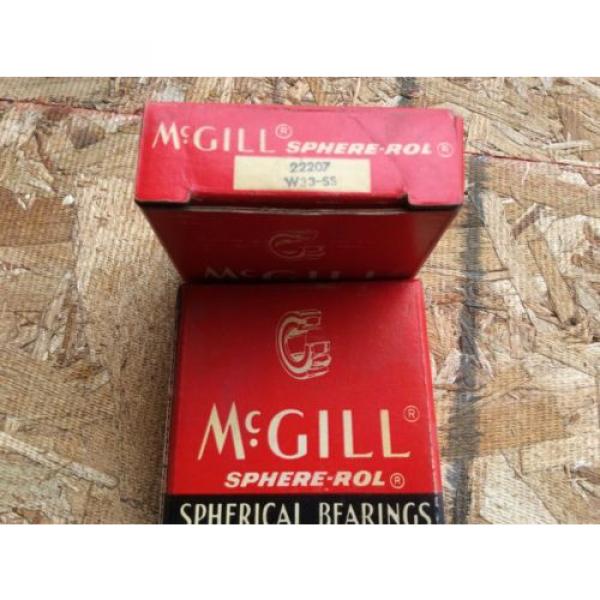 2-McGILL  Bearings, Cat# 22207 W33-SS ,comes w/30day warranty, free shipping #2 image