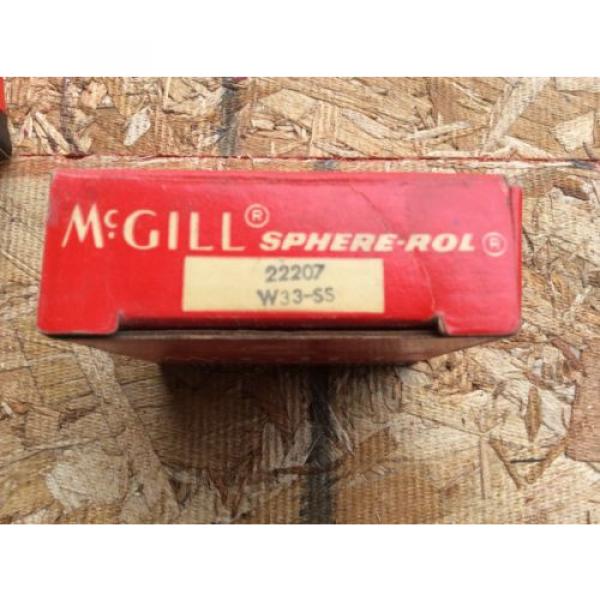 McGILL  Bearings, Cat# 22207 W33-SS ,comes w/30day warranty, free shipping #1 image