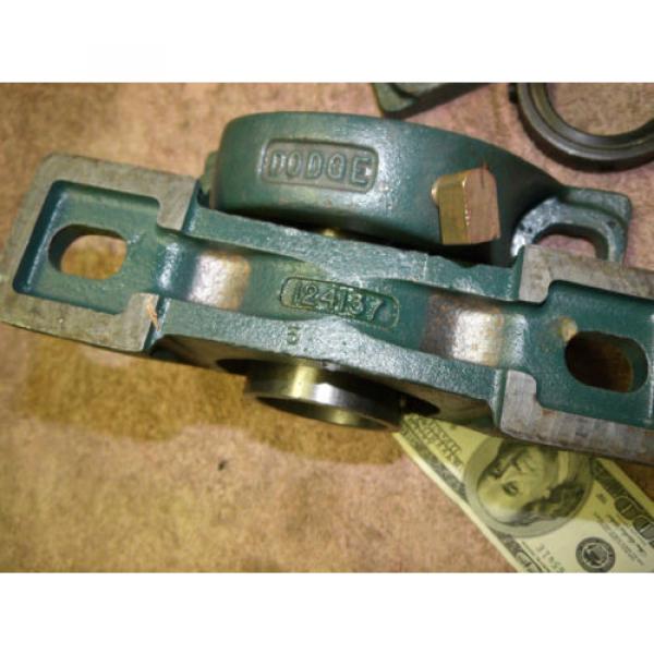 Dodge McGill pillow block bearing 2&#034; inch 124137 Cast Steel NEW 1 left #4 image