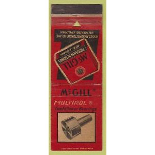 Matchbook Cover - McGill Bearings Valparaiso IN #1 image