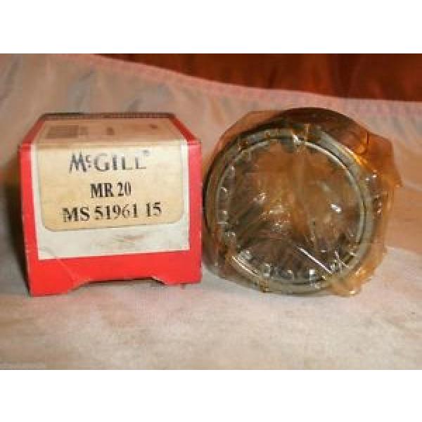 MCGILL MR 20 CAGED ROLLER BEARING MR20 NEW #1 image