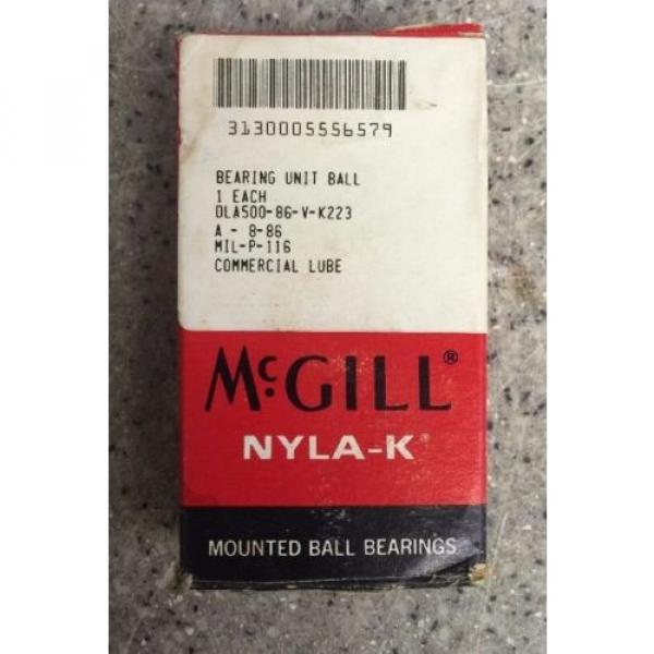 McGill NYLA-K Mounted Ball Bearings FC2-25 3/4&#039; Flange Mounted Bearing Convey #4 image