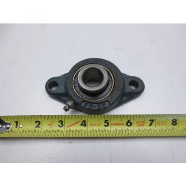 McGill MB 25-7/8 Bearing Insert (7/8&#034; ID) With F2-05 Two Bolt Flange Mount #3 image