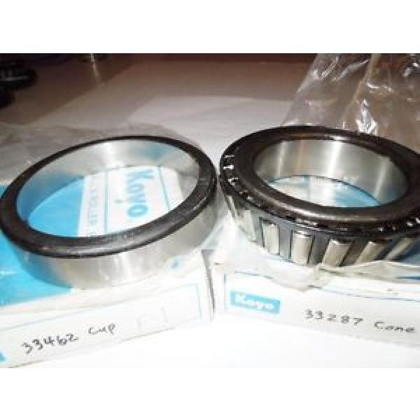  #33287 Tapered Roller Bearing Cone &amp;  #33462 Cup Set New. #1 image