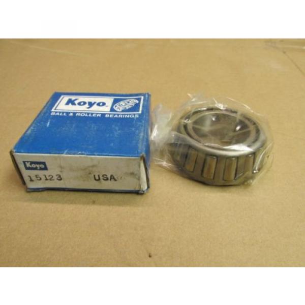 NIB  15123 TAPERED ROLLER BEARING CONE 1-1/4&#034; ID X 3/4&#034; Width NEW #1 image