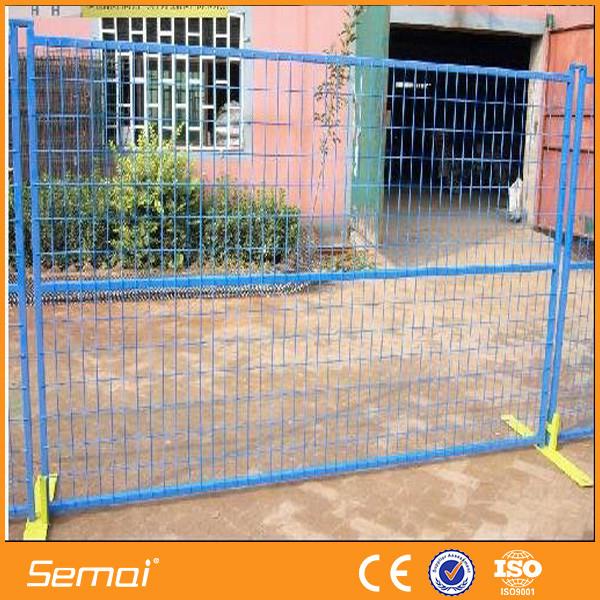 2016 hot sale PVC coated american temporary fence #1 image