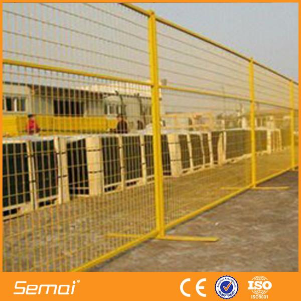 2016 hot sale PVC coated american temporary fence #2 image