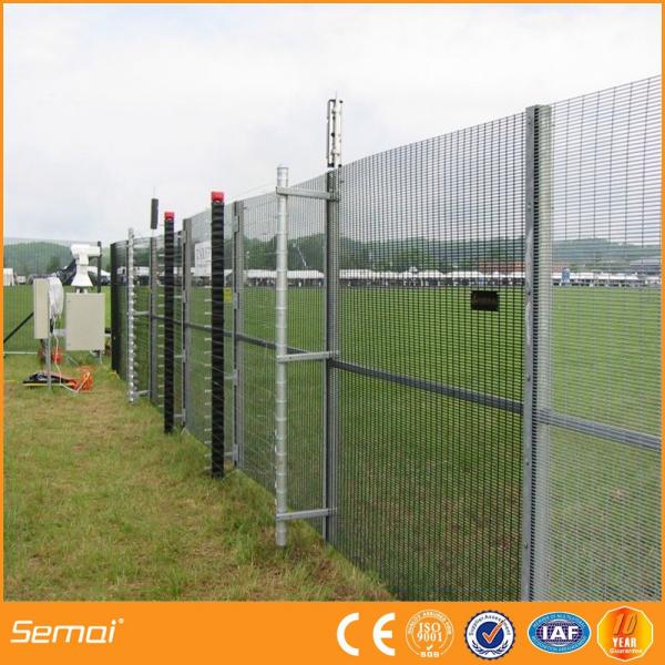 hot-dipped galvanized powder coated high Security 358 Anti-climb Fence for prison #4 image