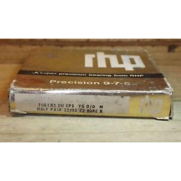 RHP   635TQO900-1   BEARING 7081 X3 DU EPS VG O/D M HALF PAIR 22/32 72 BORE B Tapered Roller Bearings #1 image