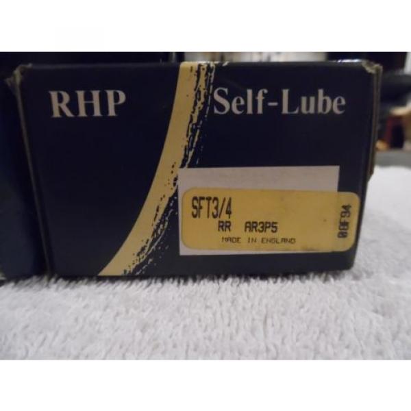 SFT3/4   LM286249D/LM286210/LM286210D  RHP Self-Lube Ball Bearing 2-Bolt Flange Unit 3/4&#034; SFT-3/4 Lot of 5 NIB Tapered Roller Bearings #2 image