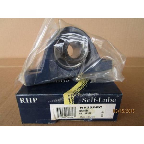 RHP   680TQO970-1   NP20 DEC SELF-LUBE ARR AR3P5 2 BOLT 20MM PILLOW BLOCK BEARING(=SKF SY20 WR,) Industrial Bearings Distributor #1 image