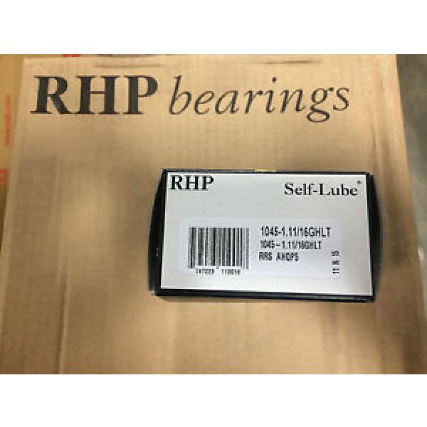 RHP   595TQO845-1   BEARING 1045-1.11/16GHLT self lube bearing insert Industrial Plain Bearings #1 image