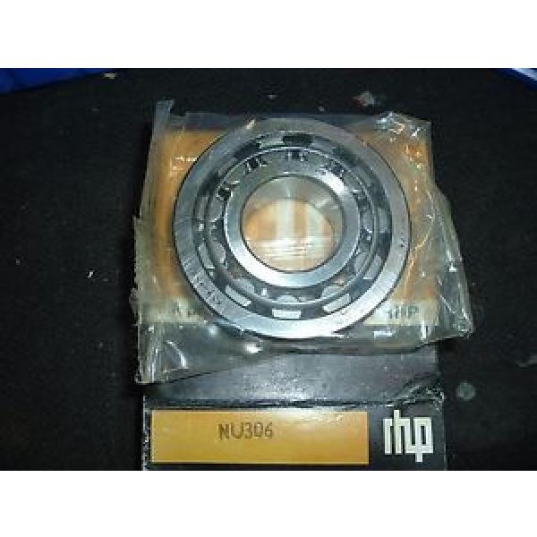 NU306   1370TQO1765-1   Bearing 30x72x19mm RHP Single Row Cylindrical Roller Bearing Bearing Catalogue #1 image