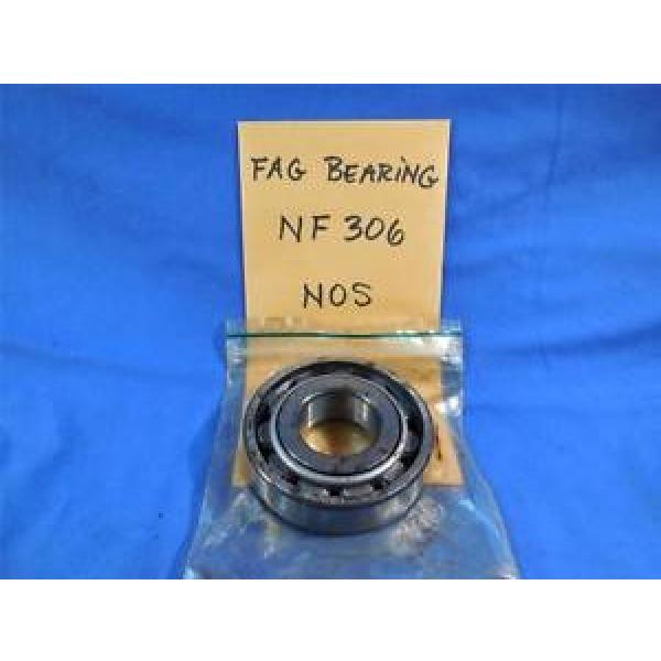 Norton   3806/780/HCC9   NOS / RHP 30x72x19  Fag Bearing NF306  N593 Bearing Catalogue #1 image