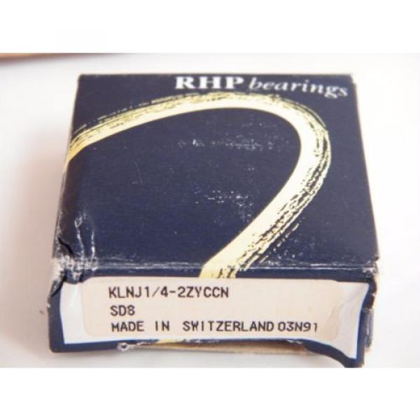 RHP   863TQO1169A-1   KLNJ1/4 2ZYC Bearing SD8 Tapered Roller Bearings #1 image