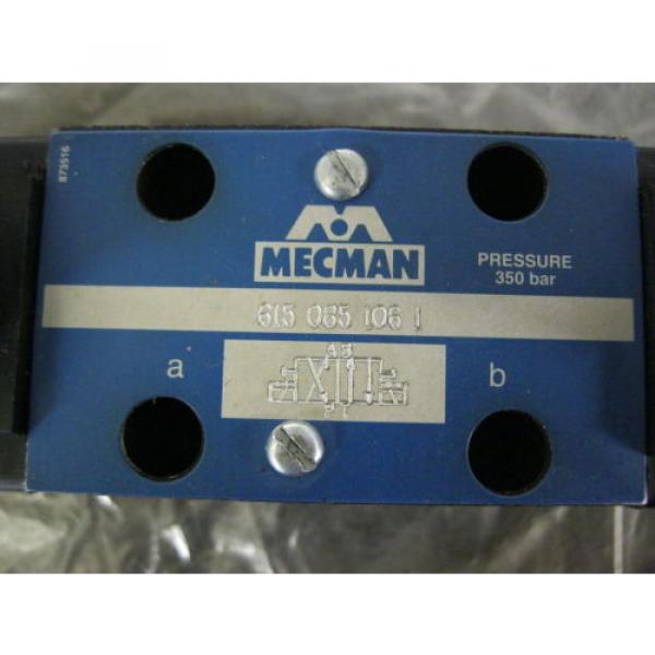 MECMAN (REXROTH) 615-085-106-1 Directional Hydraulic Control Valve 24vdc Coils #2 image