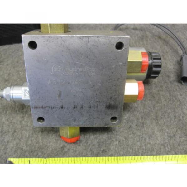 NEW REXROTH PROPORTIONAL HYDRAULIC VALVE R900561274 WITH BLOCK #2 image