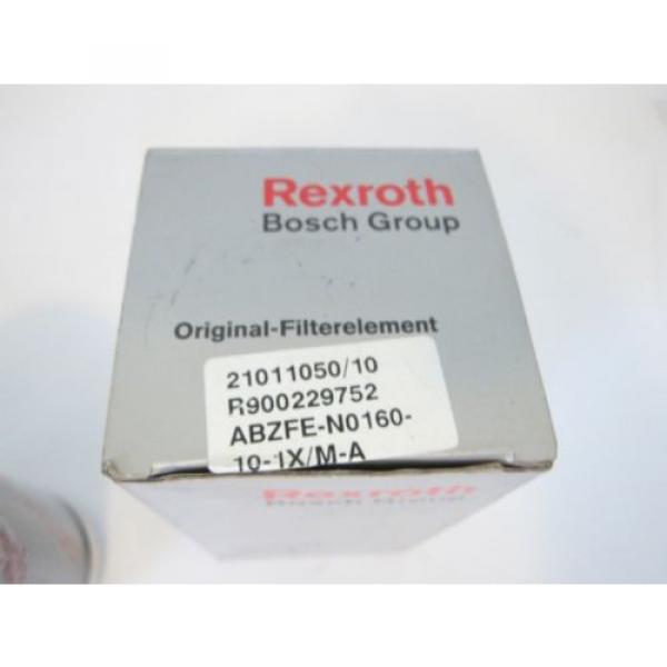 New Bosch Rexroth R900229752 4.5&#034; Hydraulic Filter Element Cartridge ABZFE-N0160 #5 image