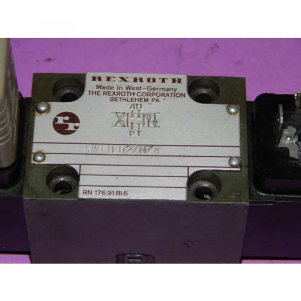 Rexroth 4WE6E52/NZ4 Control Valve 120Volt 60Hz 46VA 4WE6E52NZ4 #5 image
