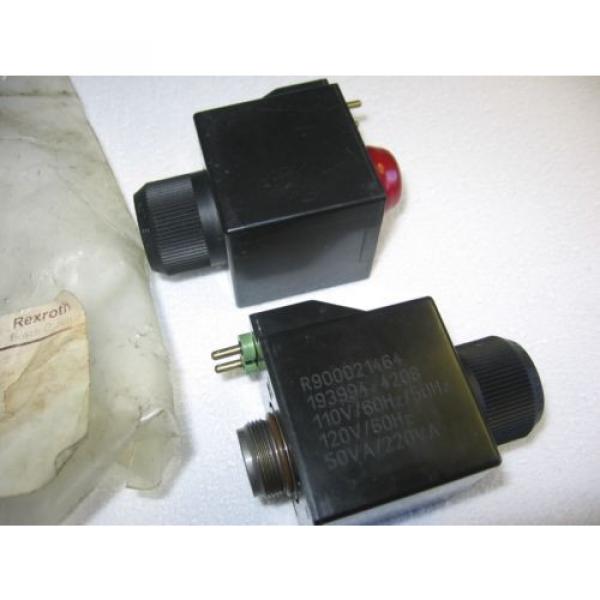 Lot of 2) Bosch Rexroth R900545656 Hydraulic Control Valve Solenoid 110/20/50/60 #1 image