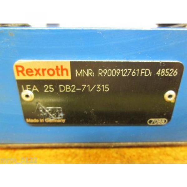 Rexroth R900912761FD 48526 LFA 25 DB2-71/315 Valve New #2 image