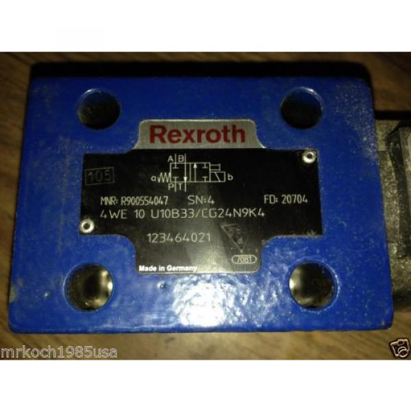 (NOS) REXROTH R900588201 HYDRAULIC DIRECTIONAL CONTROL VALVE #2 image